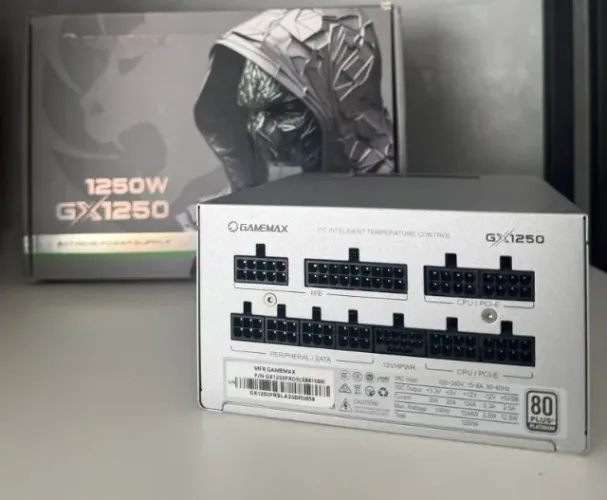 FONTE GAMEMAX 1250W 80 PLUS PLATINUM
