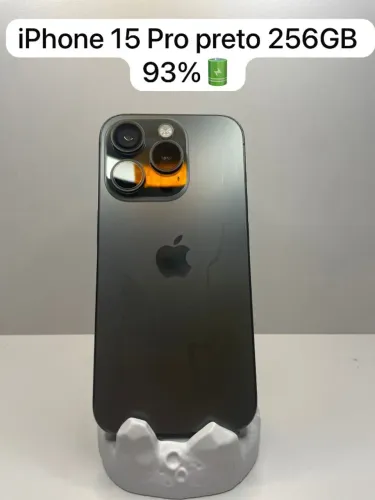 iPhone 15 Pro 256Gb Preto
