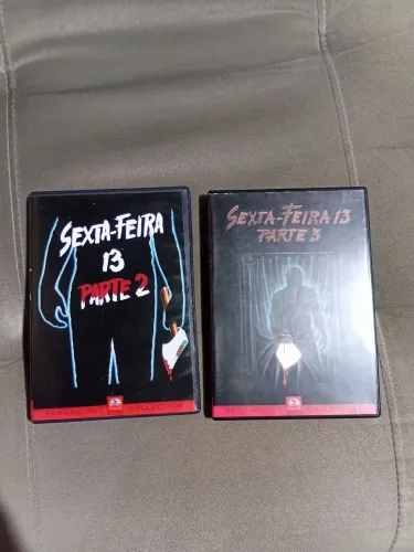 DVDs Sexta-Feira 13 parte 2 e 3