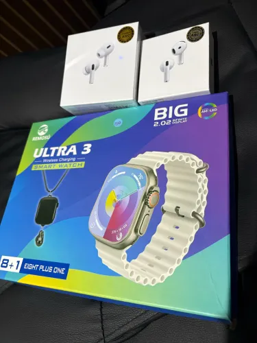 Smatwatch + 1 fone air pods brinde