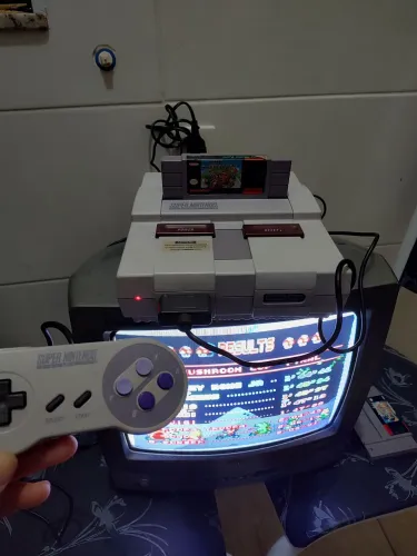 Super Nintendo Playtronic funcionando perfeitamente, (apenas o console)
