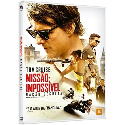 Dvd - Missão Impossível: Nação Secreta-lacrado