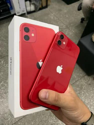 iPhone 11 na caixa vermelho >> seminovo com garantia