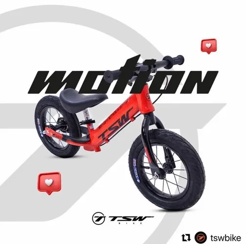 Bicicleta Balance TSW de equilíbrio em alumínio super reforçada