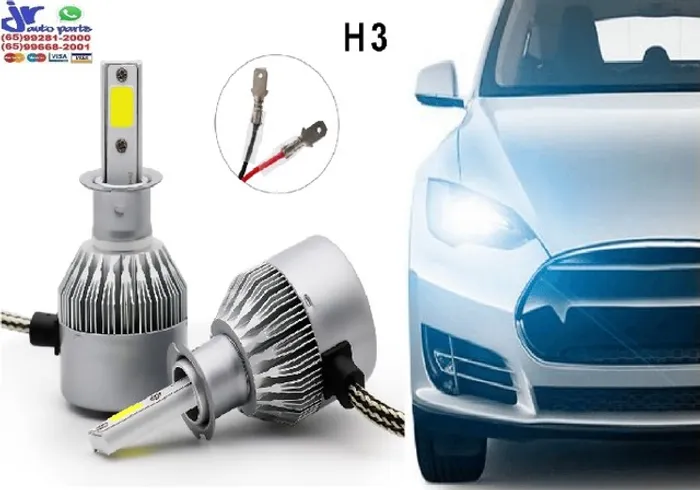 Ultra Led H3 6000K 12V 24V Automotiva