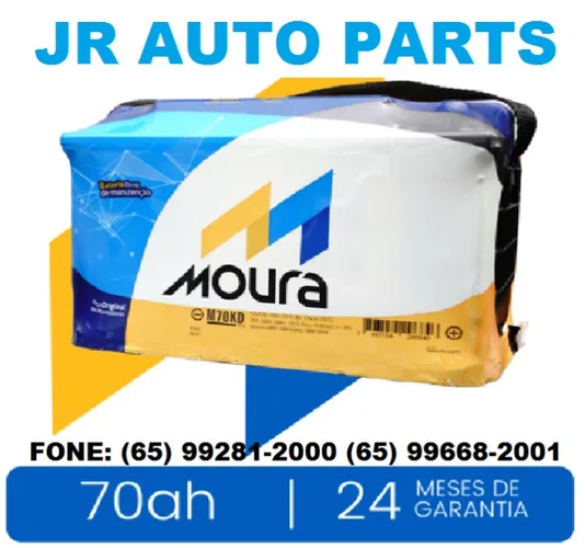Bateria Moura 70Ah Automotiva 12v Automotiva