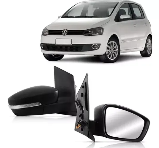 Retrovisor Volkswagen Fox 2015 à 2022 - Pisca LED - LD / LE - Metagal