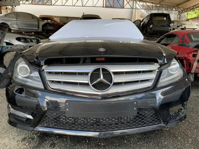 Mercedes C180 1.6 2013 Retrovisor Capo Porta Farol Lanterna Airbag Motor Sucata