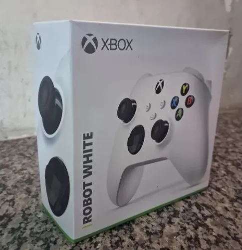 Promoção Controle Xbox Series S/X Robot White Novo(ACEITO CREDISHOP)