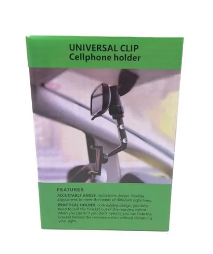 Suporte Celular Carro Para Retrovisor Universal 360° Novo na Caixa