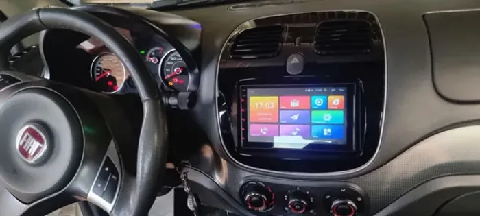 Multimídia fiat gran siena 7 polegadas 
