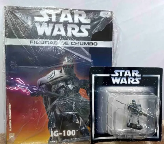 Coleção Star Wars Figuras De Chumbo Ig-100 39 (lacrado)