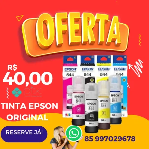 Tinta Epson 544 original ! lacrada Aproveite OPORTUNIDADE