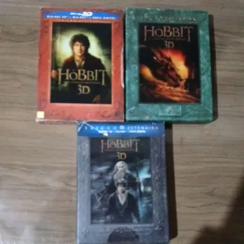 Bluray O Hobbit - Trilogia Edição Estendida