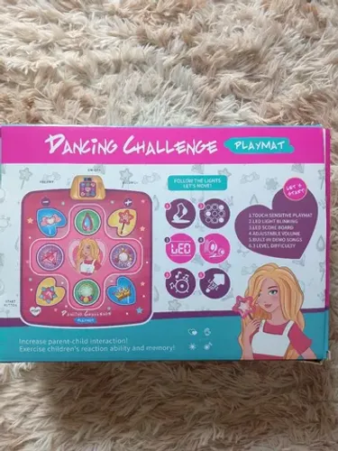 Tapete de dança - pista de dança portátil brinquedo educativo para crianças