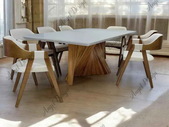 Mesa Alto Padrão madeira maciça