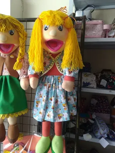 Boneca fantoche 