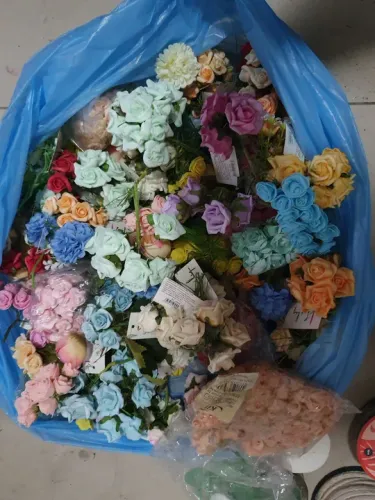 Lote flores para artesanato