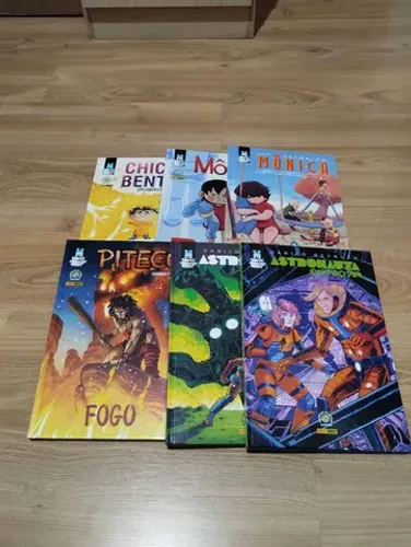 Livros de capa dura Turma da Mônica Maurício Graphic MSP