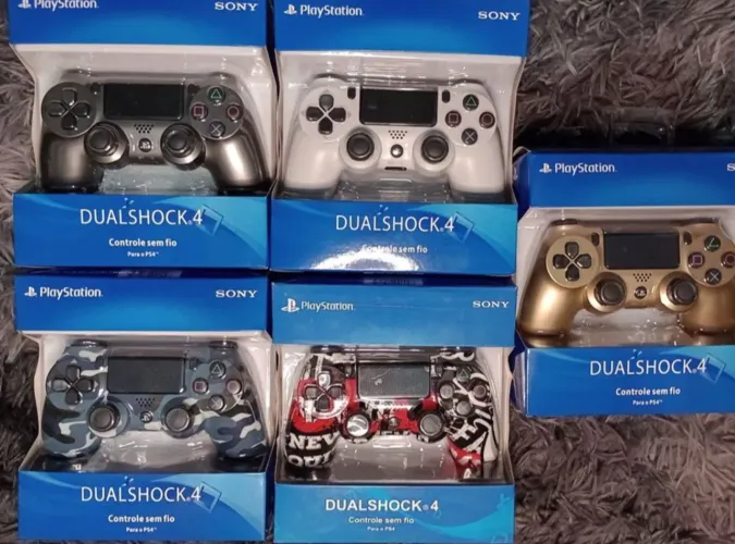 Controle ps4 novos top