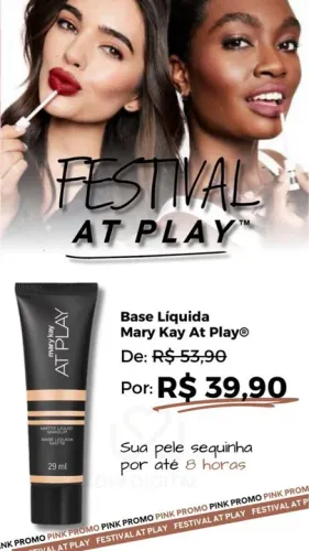 Base Mate cobertura Leve Mary Kay Atplay