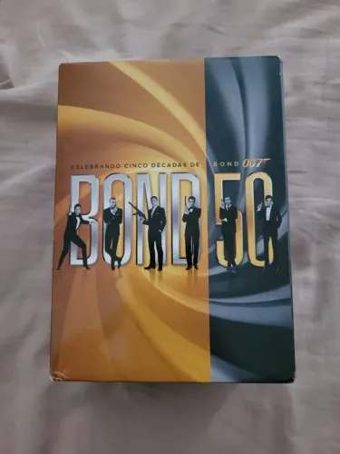 Coleção DVDs Bond 50 (filmologia 007)