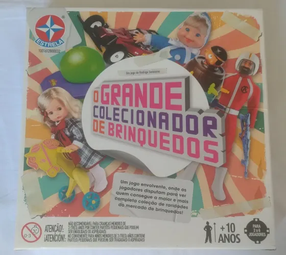 Jogo O Grande Colecionador de brinquedos lacrado