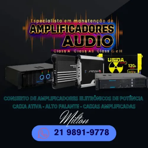 Conserto de amplificadores, Classe A B, G e H, Caixas Amplificadas