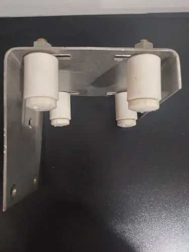 Guia para portão de correr em inox