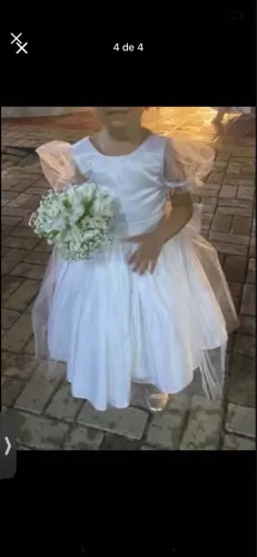 Vestido infantil daminha, casamento, formatura?
