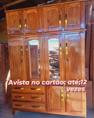 Guarda roupa casal 4 portas
