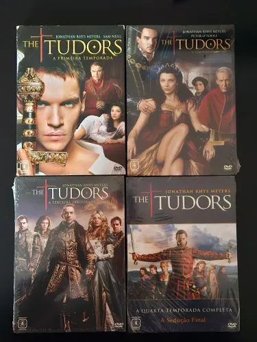 Coleção completa The Tudors - 4 temporadas em DVD (3 lacradas)