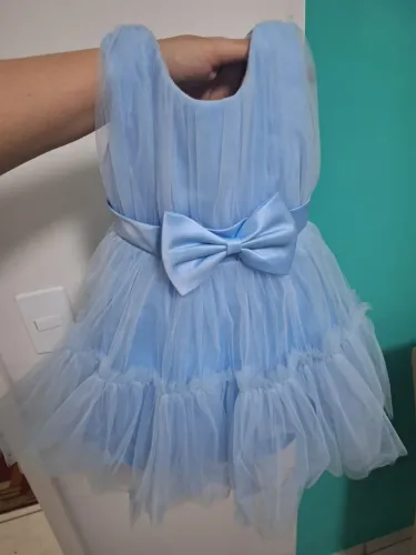 Vestido infantil festa