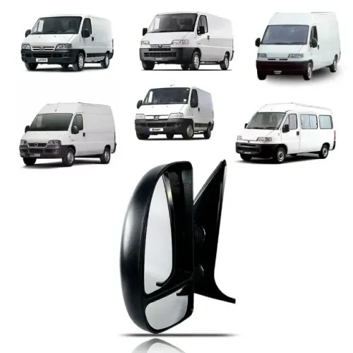 RETROVISOR MANUAL DUCATO BOXER JUMPER 2003 A 2017 LADO ESQUERDO