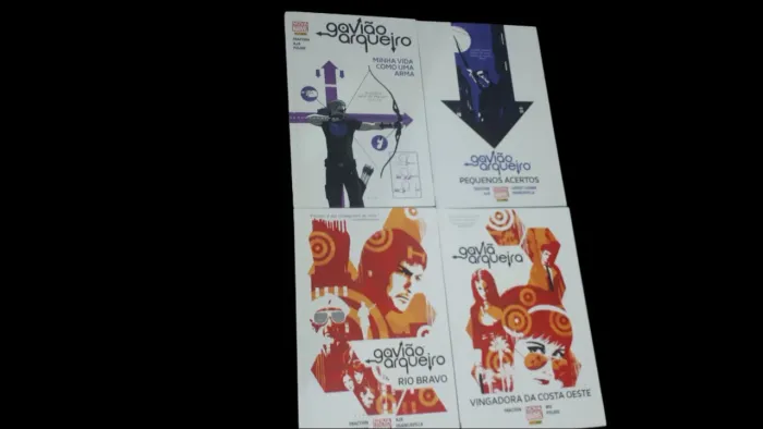 Gavião Arqueiro Nova Marvel 4 edições 