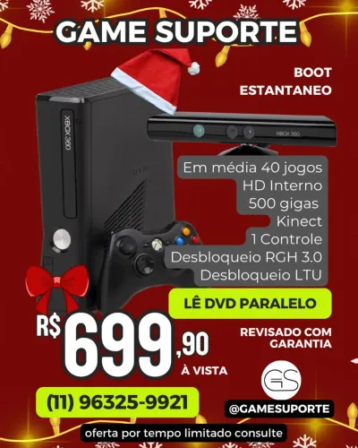 Xbox 360 HD 500 desbloqueio total