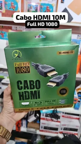 Cabo HDMI 10M Full HD 1080 XC-HDMI-10