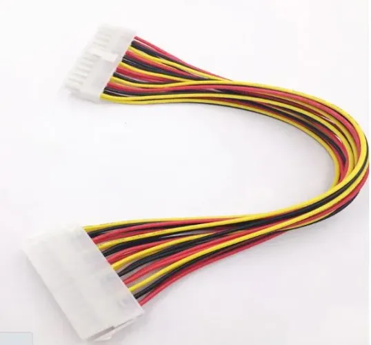 Cabo Adaptador Extensor Fonte Atx 24 Para 24 Pinos 30cm