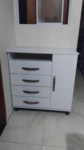 Cômoda 100% MDF - Montagem Grátis