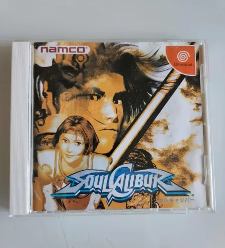 Soulcalibur - Dreamcast - completo! Filé!