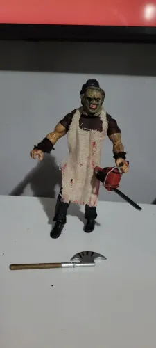 Figura de ação Leatherface Texas Chainsaw Massacre action figure terror