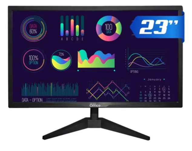 Monitor 23.8 novo na caixa