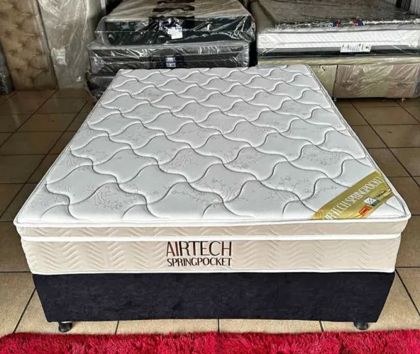 Cama Box Casal Airtech Springpocket