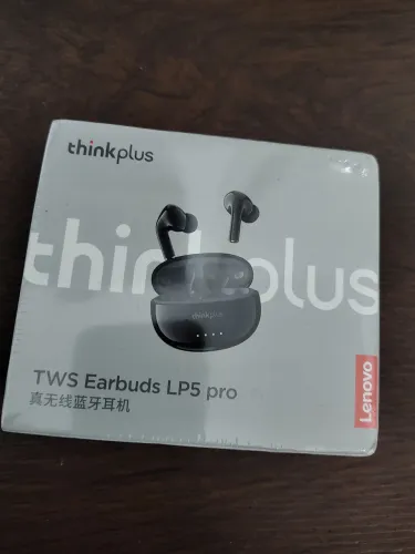 Fone bluetooth Lenovo/ Prata