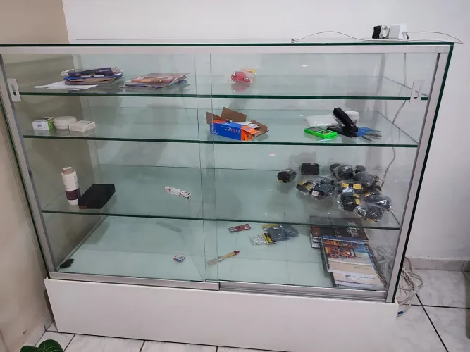 Expositor de vidro 