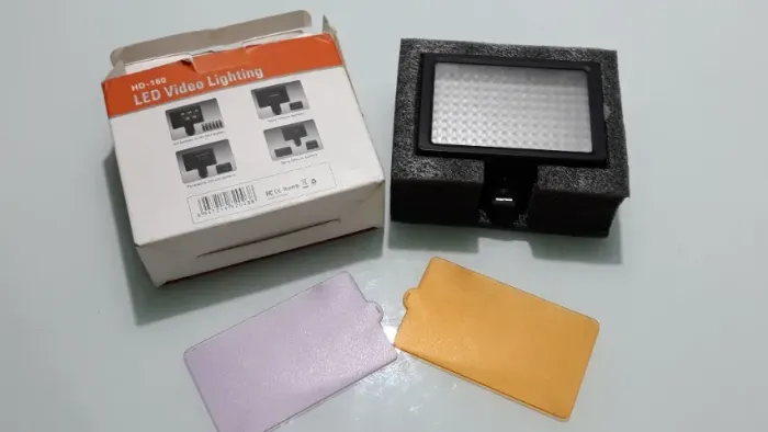Iluminador LED Profissional 160 LEDs I Usado poucas vezes