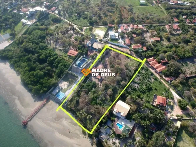Terreno na Praia de Barra em Fortim - FRENTE RIO JAGUARIBE