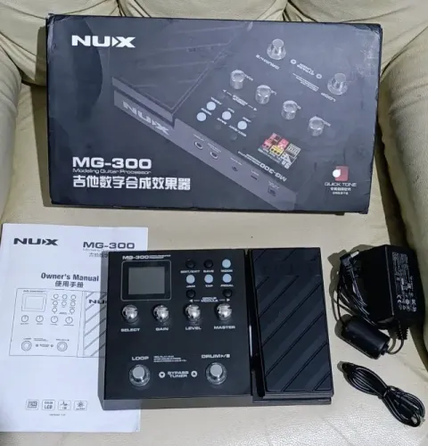 Pedaleira Nux MG 300 - Multi Efeitos