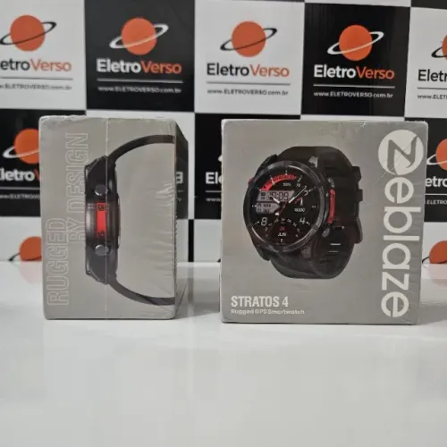 Zeblaze Stratos 4 Relógio Inteligente com GPS e Lanterna