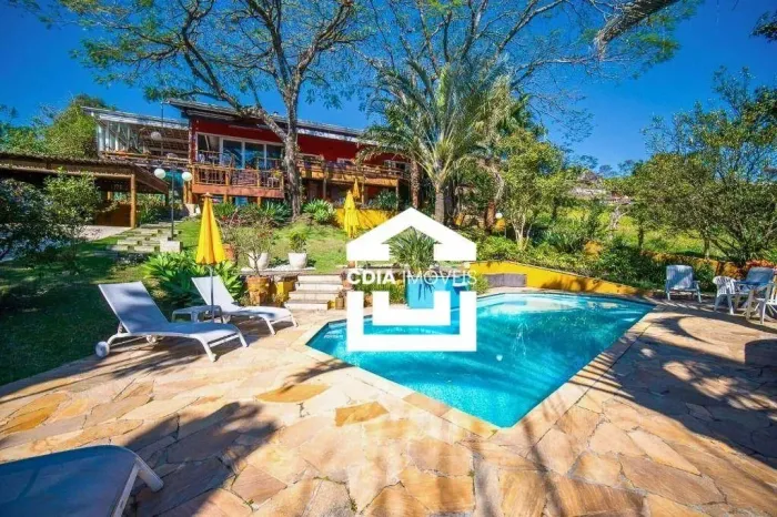 Casa com 5 dormitórios para alugar, 536 m² por R$ 21.964,13/mês - Granja Viana II Gleba 4